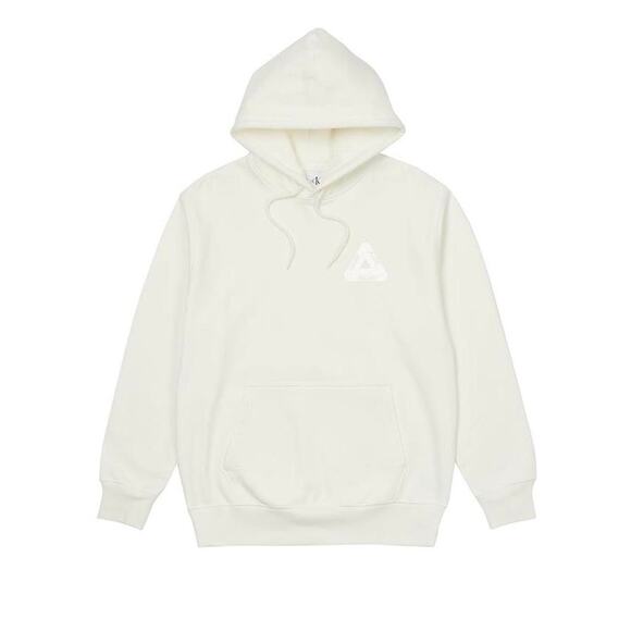 Palace x Calvin Klein Tri Ferg Hoodie White - Picture 2 of 3